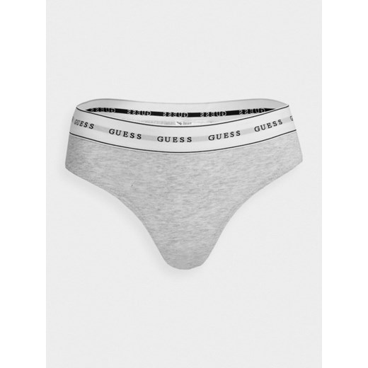 Damskie figi GUESS CARRIE BRIEF - szare ze sklepu Sportstylestory.com w kategorii Majtki damskie - zdjęcie 177573182