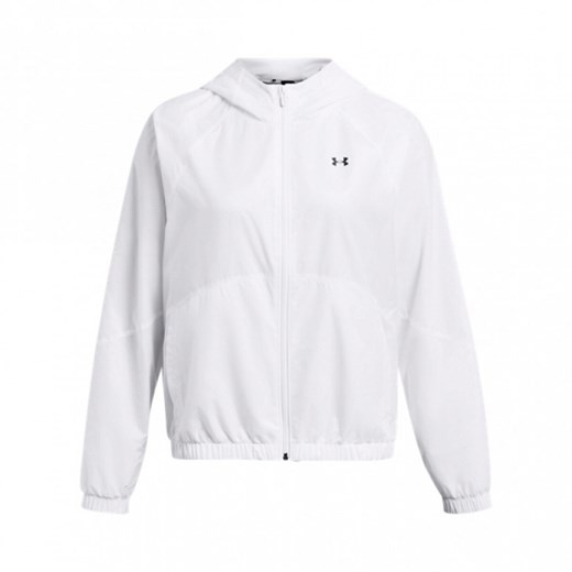 Damska kurtka treningowa Under Armour UA Rival Sport Windbreaker Jkt - biała ze sklepu Sportstylestory.com w kategorii Kurtki damskie - zdjęcie 177575693