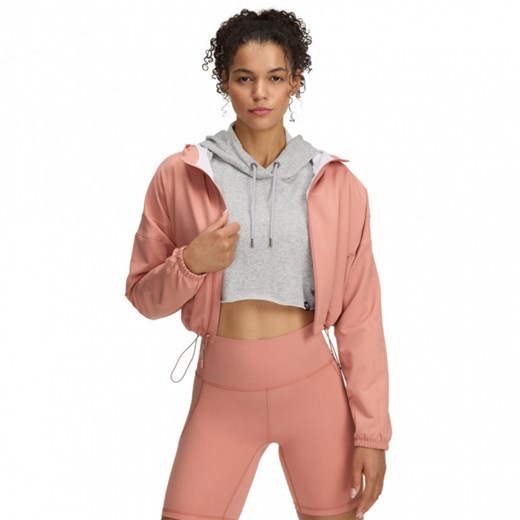 Damska kurtka przejściowa Under Armour UA Unstoppable Woven HD Jkt - różowa ze sklepu Sportstylestory.com w kategorii Kurtki damskie - zdjęcie 177577161