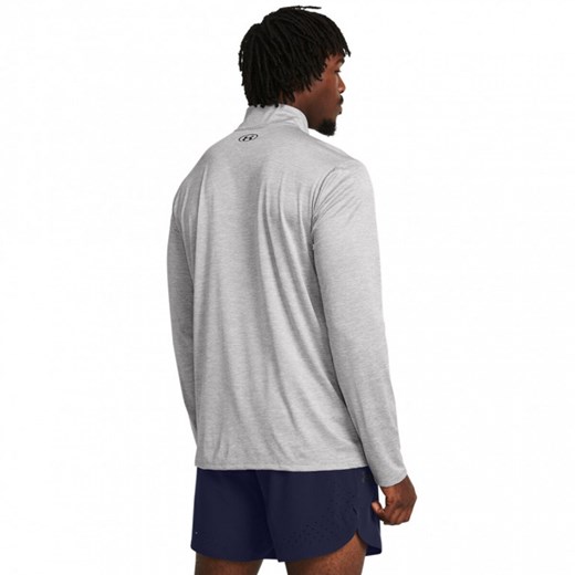 Męski longsleeve treningowy Under Armour UA Tech Vent 1/2 Zip - szary Under Armour L Sportstylestory.com