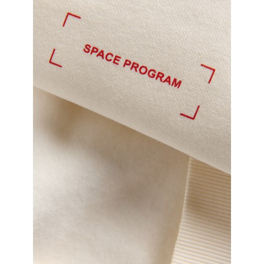 Reserved - Bluza NASA - złamana biel Reserved 158/164 (12-13 lat) Reserved