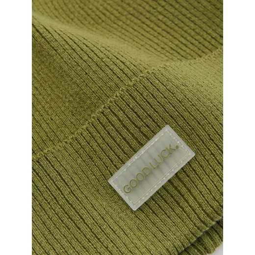 Reserved - Czapka beanie - zielony Reserved 9-13 lat Reserved
