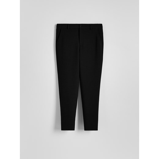 Reserved - Spodnie jogger slim - czarny Reserved M Reserved
