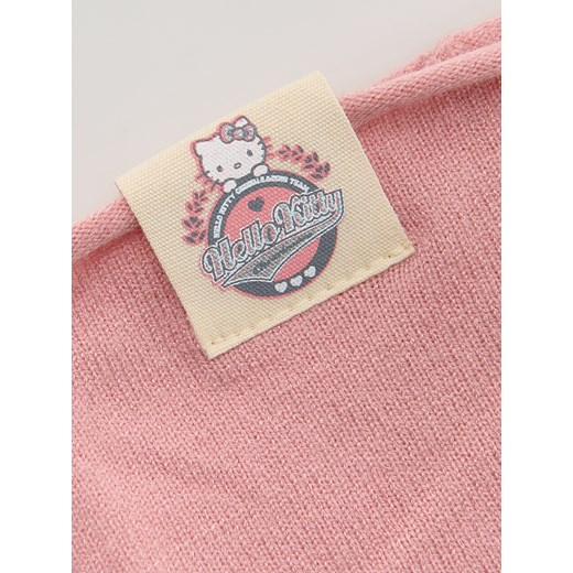 Reserved - Dzianinowy komin Hello Kitty - pastelowy róż Reserved ONE SIZE Reserved