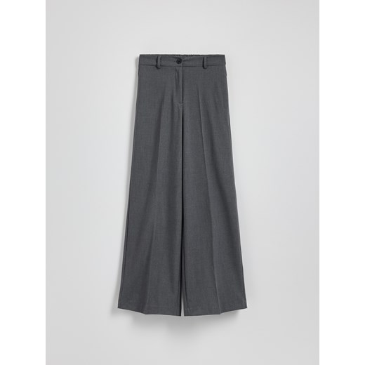 Reserved - Luźne spodnie z kantem - jasnoszary Reserved S Reserved