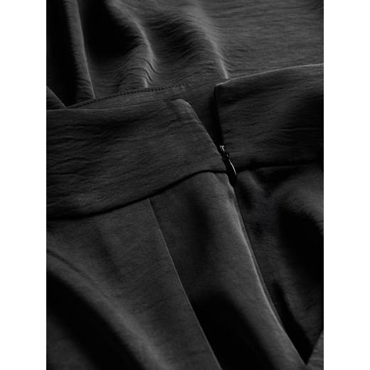 Reserved - Spódnica maxi z zakładkami - czarny Reserved XL Reserved