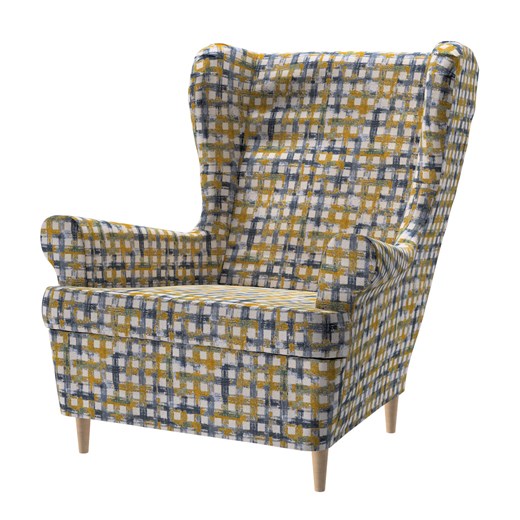 Pokrowiec na fotel Strandmon ze sklepu dekoria.pl w kategorii Pokrowce na kanapy i fotele - zdjęcie 177591444