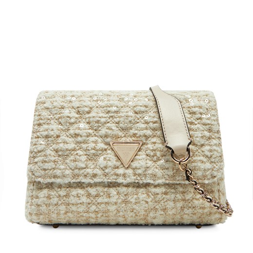 Torebka Guess HWAT87 48200 Écru Guess one size eobuwie.pl