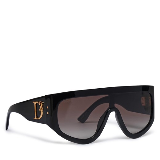Okulary przeciwsłoneczne Dsquared2 0149/S 207430 Czarny Dsquared2 99 okazja eobuwie.pl