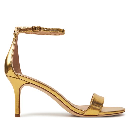 Sandały LAUREN RALPH LAUREN 802978207001 Złoty 35.5 eobuwie.pl