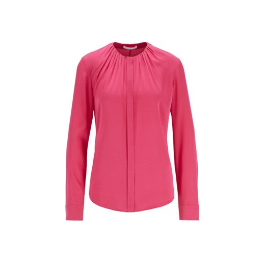 Boss Bluzka Banora8 50363436 Różowy Regular Fit 44 MODIVO