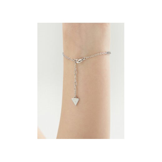 Guess Bransoletka JUBB05 039JW Srebrny Guess L MODIVO