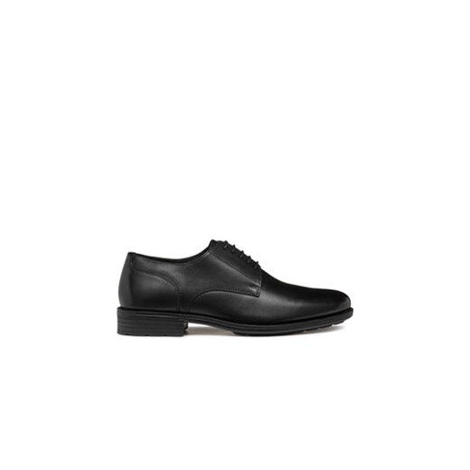 Geox Półbuty U Walk Pleasure F U46H8A 00043 C9999 Czarny ze sklepu MODIVO w kategorii Buty eleganckie męskie - zdjęcie 177600721