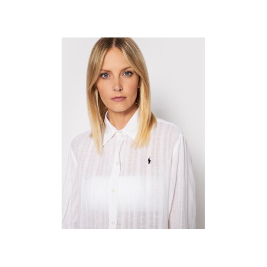 Polo Ralph Lauren Sukienka plażowa 21264377 Biały Oversize Polo Ralph Lauren L MODIVO