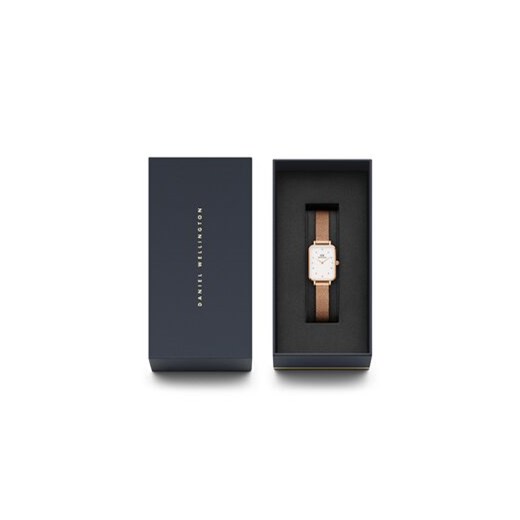 Daniel Wellington Zegarek Quadro DW00100527 Złoty Daniel Wellington uniwersalny MODIVO