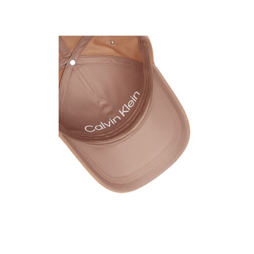 Calvin Klein Czapka z daszkiem Corduroy Cotton Cap K60K612894 Brązowy Calvin Klein uniwersalny MODIVO