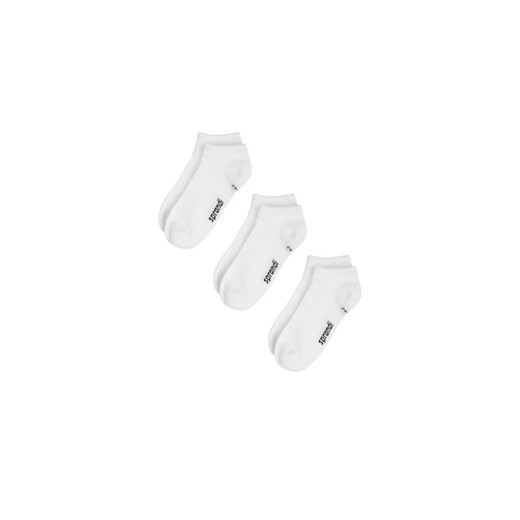 Sprandi Zestaw 3 par niskich skarpet damskich 0WB-002-AW23 (3-pack) Biały Sprandi 35_38 MODIVO