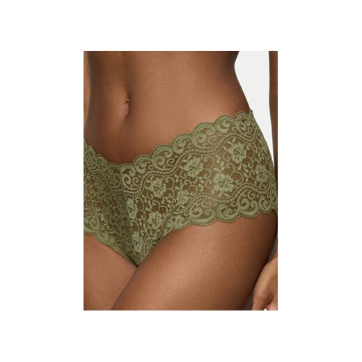 Triumph Figi klasyczne z wysokim stanem Amourette 10210675 Zielony Triumph 42 MODIVO