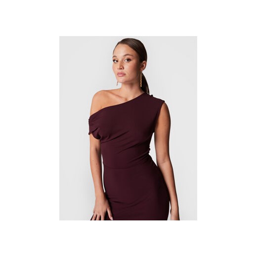 IRO Sukienka koktajlowa Pilar AR131 Bordowy Slim Fit Iro 36 MODIVO