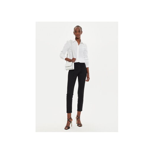 Sisley Koszula 5CNX5QD47 Biały Slim Fit Sisley S MODIVO
