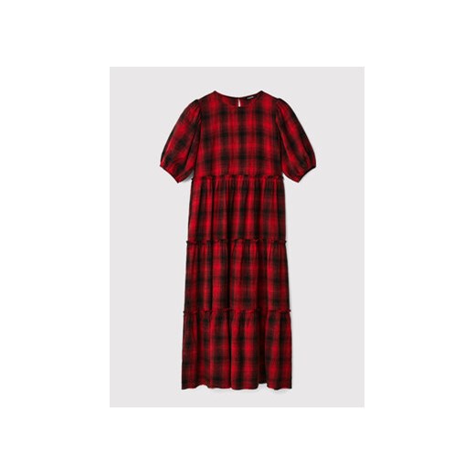 Desigual Sukienka codzienna Khan 22WWVW51 Czerwony Regular Fit Desigual S MODIVO