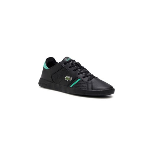 Lacoste Sneakersy Novas 0120 1 Sma 7-40SMA00121B4 Czarny ze sklepu MODIVO w kategorii Trampki męskie - zdjęcie 177619563