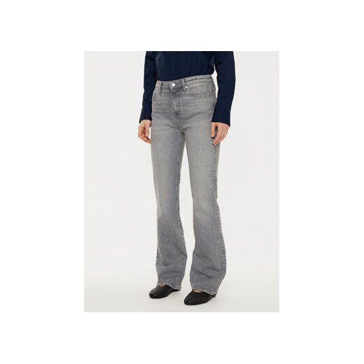 Tommy Hilfiger Jeansy WW0WW43703 Szary Flare Fit ze sklepu MODIVO w kategorii Jeansy damskie - zdjęcie 177620484