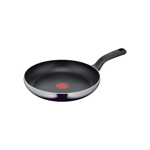 Tefal Patelnia &quot;Resist&quot; w kolorze szaro-czarnym - Ø 28 cm ze sklepu Limango Polska w kategorii Garnki - zdjęcie 177621781