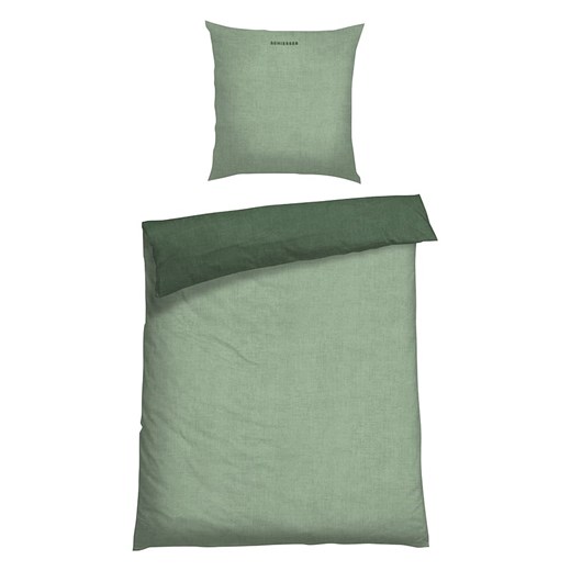 Schiesser Komplet pościeli flanelowej w kolorze zielonym ze sklepu Limango Polska w kategorii Pościele - zdjęcie 177621814