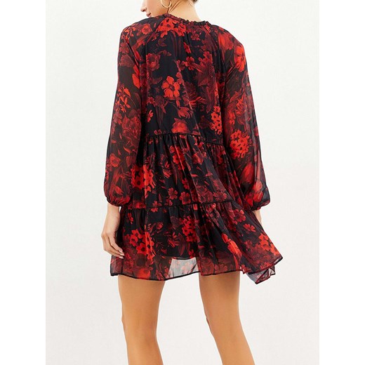 LA Angels Sukienka w kolorze czarno-czerwonym La Angels M okazja Limango Polska