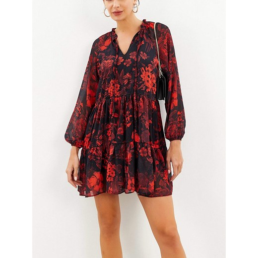 LA Angels Sukienka w kolorze czarno-czerwonym La Angels S okazja Limango Polska