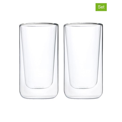 Blomus Szklanki (2 szt.) "Nero" do Latte-Macchiato - 320 ml - id: 14354630 - marki Blomus - 177622862 Blomus Szklanki (2 szt.) "Nero" do Latte-Macchiato - 320 ml ze sklepu Limango Polska w kategorii Dzbanki i zaparzacze - zdjęcie 177622862