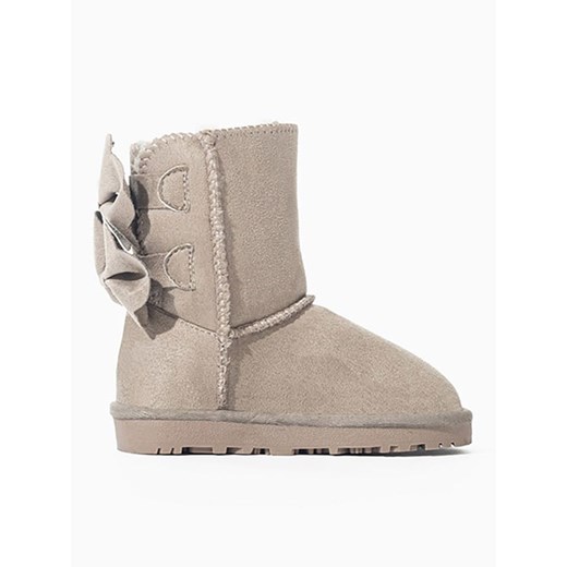 ISLAND BOOT Botki zimowe "Bowine" w kolorze beżowym Island Boot 28 okazja Limango Polska
