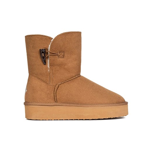 ISLAND BOOT Botki zimowe "Emmy" w kolorze jasnobrązowym Island Boot 36 wyprzedaż Limango Polska