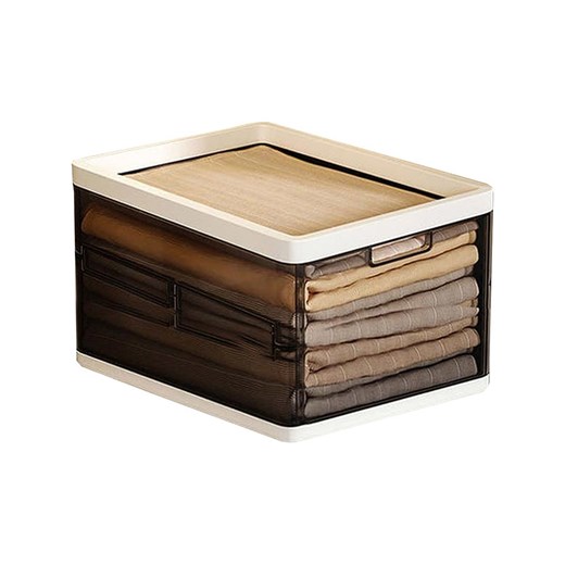 Joybos Pudełko w kolorze brązowym na ubrania - 25 x 19,5 x 40 cm ze sklepu Limango Polska w kategorii Przechowywanie - zdjęcie 177623493