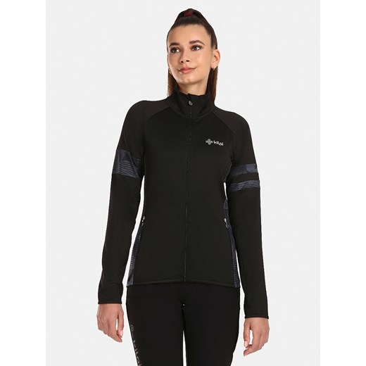 Kilpi Kurtka polarowa &quot;Junie&quot; w kolorze czarnym ze sklepu Limango Polska w kategorii Bluzy damskie - zdjęcie 177623642