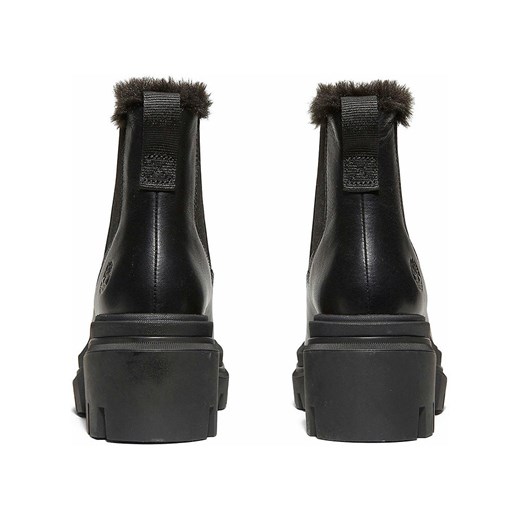Timberland Skórzane sztyblety &quot;Everleigh&quot; w kolorze czarnym Timberland 38 wyprzedaż Limango Polska