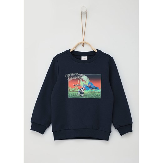 s.Oliver Bluza w kolorze granatowym ze sklepu Limango Polska w kategorii Bluzy chłopięce - zdjęcie 177624022
