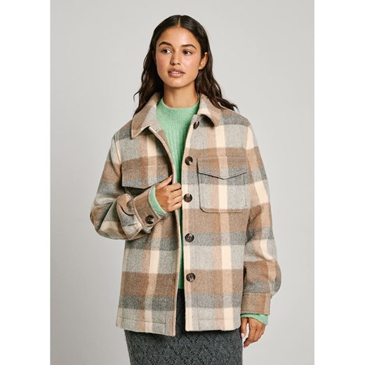 Pepe Jeans Kurtka koszulowa w kolorze karmelowo-beżowym Pepe Jeans M okazja Limango Polska