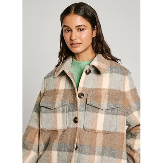 Pepe Jeans Kurtka koszulowa w kolorze karmelowo-beżowym Pepe Jeans XL okazyjna cena Limango Polska