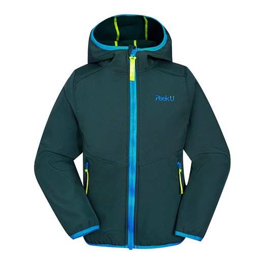 Peek U Kurtka softshellowa &quot;Koa&quot; w kolorze ciemnozielonym ze sklepu Limango Polska w kategorii Kurtki chłopięce - zdjęcie 177625010