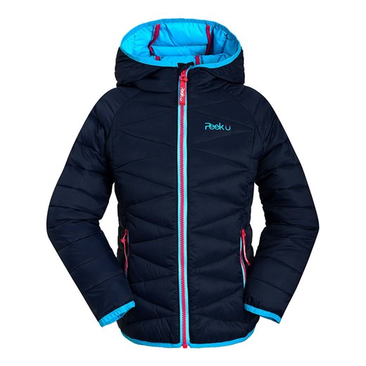 Peek U Całoroczna kurtka pikowana &quot;Oceana&quot; w kolorze granatowym ze sklepu Limango Polska w kategorii Kurtki dziewczęce - zdjęcie 177625172