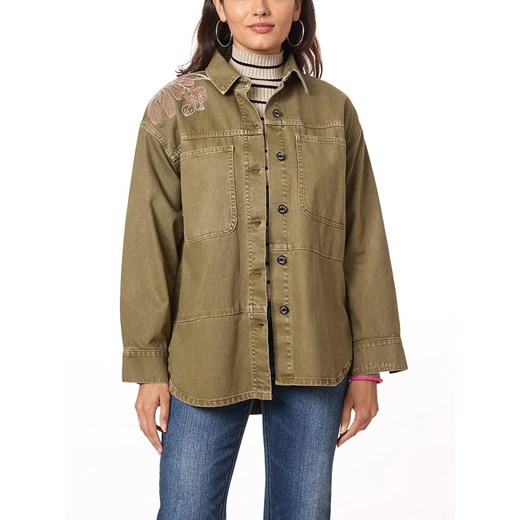 Scotch &amp; Soda Kurtka koszulowa w kolorze jasnobrązowym ze sklepu Limango Polska w kategorii Kurtki damskie - zdjęcie 177625761