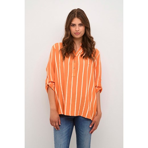 CULTURE Bluzka w kolorze pomarańczowym Culture S/M Limango Polska wyprzedaż