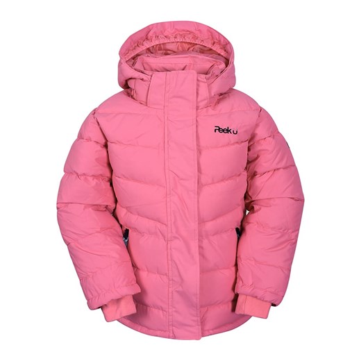 Peek U Kurtka zimowa &quot;Doli&quot; w kolorze różowym ze sklepu Limango Polska w kategorii Kurtki dziewczęce - zdjęcie 177626253