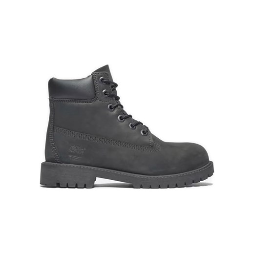 Timberland Skórzane botki &quot;6 In Basic&quot; w kolorze czarnym ze sklepu Limango Polska w kategorii Buty zimowe dziecięce - zdjęcie 177627034