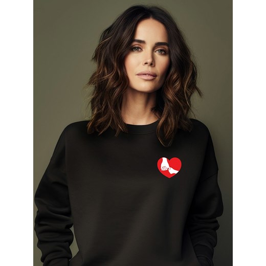 WOOOP Bluza w kolorze czarnym ze sklepu Limango Polska w kategorii Bluzy damskie - zdjęcie 177627324