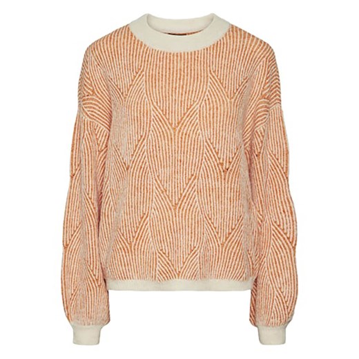 Pieces Sweter w kolorze pomarańczowym ze sklepu Limango Polska w kategorii Swetry damskie - zdjęcie 177627441