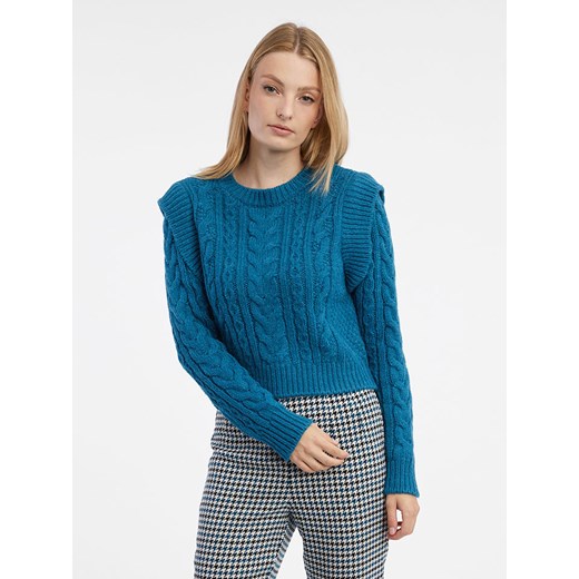 orsay Sweter w kolorze niebieskim ze sklepu Limango Polska w kategorii Swetry damskie - zdjęcie 177627524
