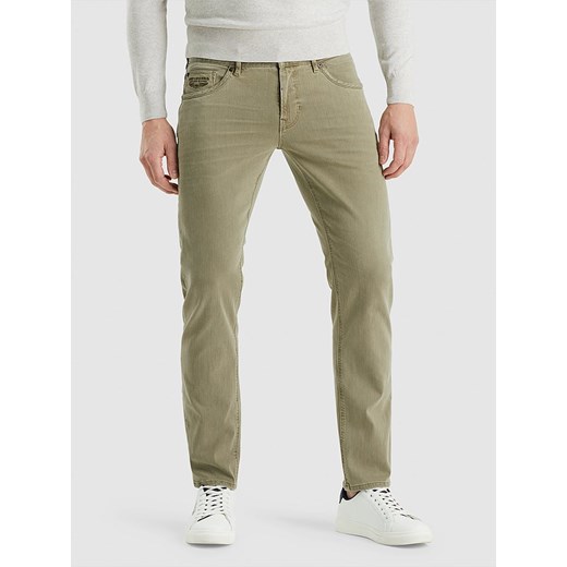 PME Legend Dżinsy &quot;Navigator&quot; - Slim fit - w kolorze zielonym ze sklepu Limango Polska w kategorii Jeansy męskie - zdjęcie 177628010